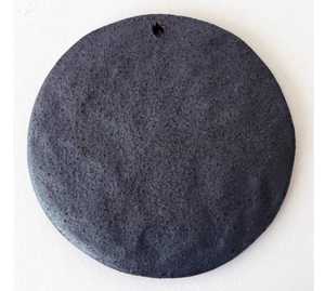 Multi Color Handmade Wabi Sabi Ceramic Tile Wall Hanging Earthy Ivory Beige For Living Area Bedroom & Office Home <b>Decor</b> Theme - Product Image 2