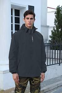 Veste coupe-vent longue pour homme, style vintage, col montant, respirante, légère, écologique, pour l'extérieur et l'hiver – Vente en gros - Product Image 5