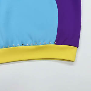 Sudadera con Capucha para Hombre, Estilo Hip Hop, 500gsm, 100% Algodón French Terry, con Apliques de Pedrería y Estampado DTG - Product Image 6