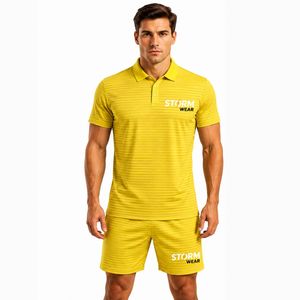Premium Quality 100% Polyester Tennis Uniform Sportswear OEM Custom Made Logo Printing <b>Athletic</b> Outfit Men Tennis Uniform - Product Image 5