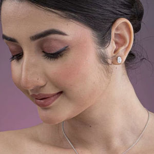 Pendientes de Diamantes Cultivados en Laboratorio de Corte Ovalado de Alta Calidad, Forma Radiante, Chapados en Oro de 14 Quilates, para Mujer, Certificados por IGI, Regalo de Lujo para Fiestas - Product Image 2