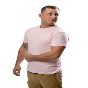 Camisetas de Punto Lisas Casuales para Hombre, CVC (60/40), 175 Gramos, Corte Regular, Manga Corta, Cuello Redondo, Transpirables, Ecológicas - Product Image 1