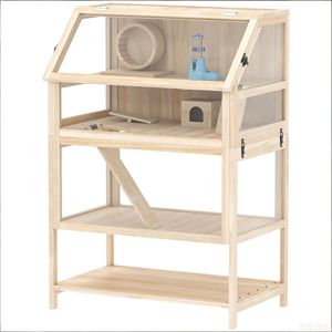 Gabbia di Lusso in Acciaio Inossidabile per Animali Domestici con Motivo Personalizzato per Razze Piccole, Medie e Grandi per Allevamento e Alloggio Interno - Product Image 2