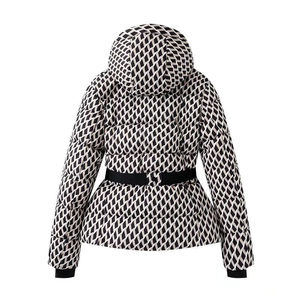 Trending Winter New Goose Down Padded Parka Women Stylish Fashion Simple and Versatile Waist Hooded Puffer Jacket For Women's - Product Image 2