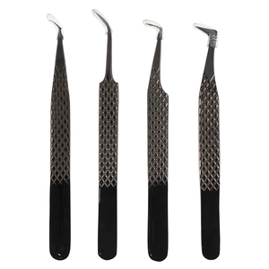 Pinzas para Extensión de Pestañas con Diseño de Diamante, Fabricadas con Acero Japonés, de la Mejor Calidad - Product Image 6