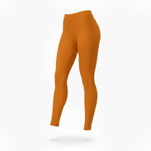Pantalon de sport décontracté pour femme, taille mi-haute, longueur intégrale, avec fermeture élastique à la taille, effet push-up, pour gym, yoga, entraînement, respirant et à séchage rapide - Product Image 4