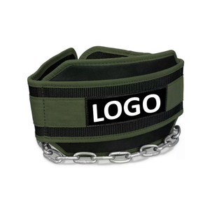 Cinturones de Neopreno Personalizados de Alta Calidad con Cadena Resistente, Antideslizantes, con Opción de Color, para Entrenamiento con Pesas, Logotipo Personalizable - Product Image 1