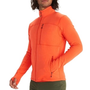 Veste polaire sur mesure en gros, nouvelle collection, pour hommes, extensible, pour l'entraînement, en polaire quadrillée pour l'extérieur - Product Image 6