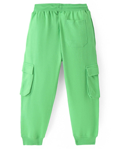 Pantalon de survêtement en coton pour jeunes, personnalisé avec poches cargo, pour garçons, impression sérigraphique, jogging unisexe - Product Image 3