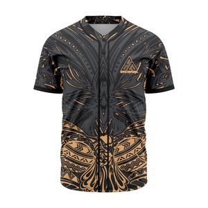 Maillot de baseball pour homme, respirant, anti-humidité, séchage rapide, grandes tailles, personnalisable avec nom d'équipe, numéros, broderies, patchs, impression numérique - Product Image 4