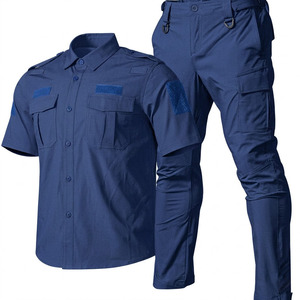 Uniforme de sécurité de haute qualité pour garde du corps unisexe, uniforme de sécurité extérieur complet, uniformes de garde du corps personnalisés, protection UV, polyester - Product Image 1