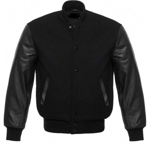 Blouson universitaire personnalisé en laine pour homme – Tissu long d'été de haute qualité, motif patchwork, respirant - Product Image 1
