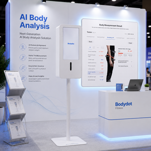 เครื่องวิเคราะห์ท่าทางและร่างกายอัจฉริยะ BODYDOT BDF1000 สำหรับเชิงพาณิชย์ (อะลูมิเนียมพรีเมียม ไม่สามารถพับได้) - Product Image 1
