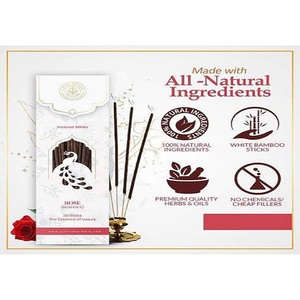 Natural <b>Sandalwood</b> <b>Incense</b> Sticks for Home Hotel Aromatherapy Handmade Organic Fragrance Buddha Prayer Indoor Burning - Product Image 6