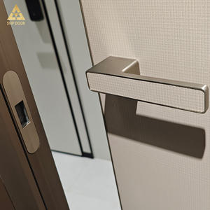 Porte intérieure minimaliste en panneau mélaminé de 45 mm avec surface finie pour chambre à coucher - Product Image 3