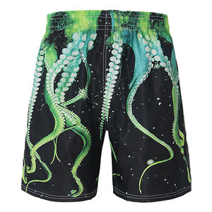 Shorts de bain personnalisés de haute qualité 2026 pour hommes, imprimés par sublimation, extensibles dans les 4 sens, pour la plage - Product Image 4