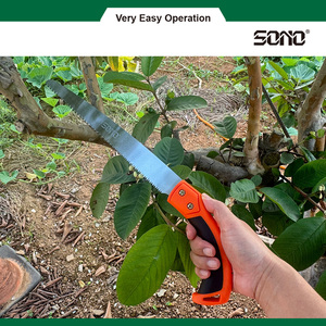 SONO JK300 Manual Garden Agriculture High Carbon Steel Plastic Handle Angle Pruning Hand <b>Saw</b> Fixed Blade 300mm 20 TPI - Product Image 3