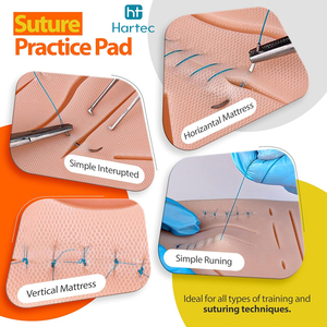 Kit de Práctica de Sutura para Estudiantes de Medicina, Residentes y Médicos en Práctica, con Almohadilla de Silicona Grande y Juego de Herramientas - Product Image 6