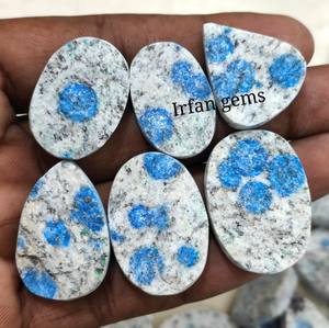 Haute qualité naturel K2 jaspe Cabochon vernis à la main pierre précieuse Semi précieuse en vrac bijoux faits à la main cadeau pour elle K2 jaspe Druzy - Product Image 4