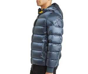 Chaqueta Azul Acolchada Tipo Parka de Primera Calidad, a la Moda, Resistente al Viento, con Capucha, Transpirable, Impermeable - Product Image 4