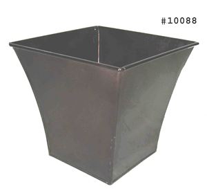 Nouveaux pots de fleurs en métal doré de style américain vintage, jardinières personnalisées faites à la main, jardinières hautes pour la décoration du jardin et de la maison - Product Image 3