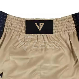 Pantalones Cortos Profesionales de Muay Thai con Diseño Flexible para Artes Marciales y Actividades Deportivas - Product Image 3