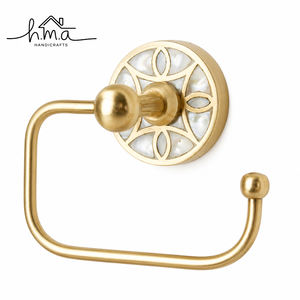 Antique Gold Brass Toilet Paper Holder with Elegant Peacock Shape and Decorative Feather Design <b>Wall</b> Mounted Bathroom Accessory - Product Image 6