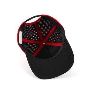 Casquette de golf personnalisée à performance optimale, bicolore, perforée au laser, 5 panneaux, logo personnalisé, séchage rapide, accessoires de golf 2026 – Vente directe usine - Product Image 6