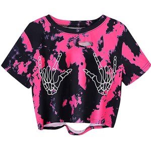 เสื้อเชิ้ตผ้าฝ้ายป๊อปลินสำหรับผู้หญิงแบบติดกระดุม - Product Image 5