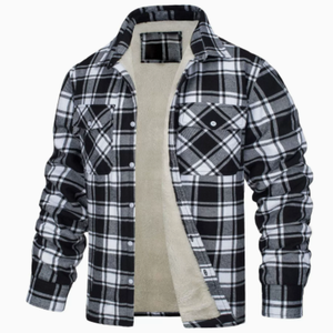 Chemise en flanelle à carreaux pour homme, 100% coton, respirante, manches longues, boutonnée, décontractée, anti-rides, style automne - Product Image 2