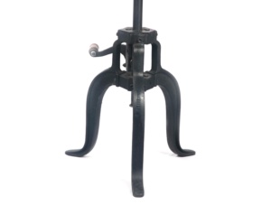 Taburete de Bar moderno de lujo de altura ajustable, nueva manivela de Metal de madera maciza pura, diseño de madera recuperada para Cocina, Restaurante, uso en Hotel - Product Image 3