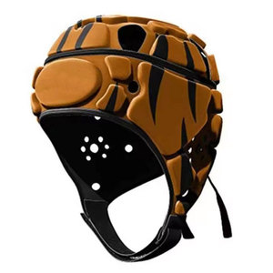 Casco de Rugby de Carcasa Suave Premium, Protector de Cabeza Flexible con Diseño de Seguridad Avanzado, Ligero, Transpirable y Absorbente de Impactos - Product Image 3
