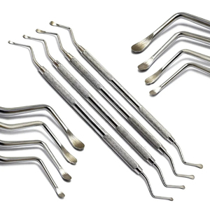 Kit d'instruments de chirurgie buccale pour interventions dentaires, en acier inoxydable, réutilisable, manuel, certifié CE, poignée ergonomique, classe II - Product Image 2