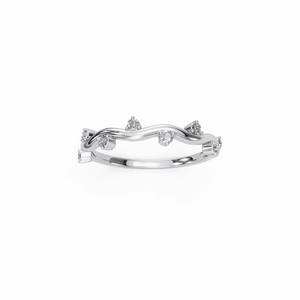 Unique Design Women’s Moissanite Diamond Ring Dazzling Bridal Jewelry With Brilliant Cut Stone And Luxury Finish for Sale - Product Image 1