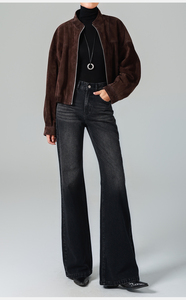 Nouvelles Arrivées Mode Femme : Jean Ample Taille Mi-Haute Respirant Décontracté Style Streetwear - Product Image 6