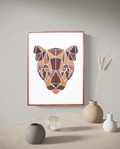 Wooden Wall Hanging Geometric Art Decor Durable Natural Wood Piece for Living Room Bedroom Home Decoration Modern Interior - Product Image 2