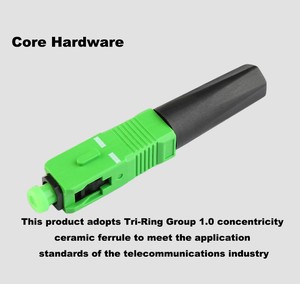 SC APC kết nối nhanh kết nối nhanh lĩnh vực chấm dứt chế độ đơn không đánh bóng để cài đặt cáp thả FTTH - Product Image 5