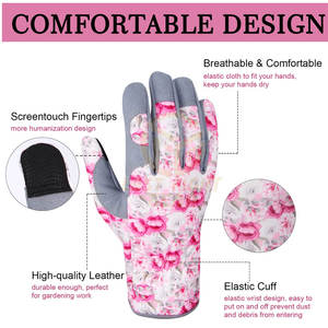 Guantes de jardinería flexibles para plantar, manipular la tierra y actividades diarias en el jardín, guantes de jardín duraderos - Product Image 2