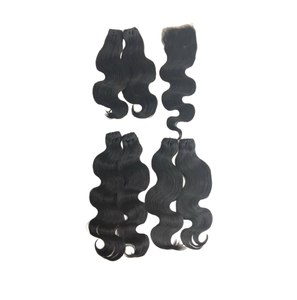 Super Double Drawn Curly Wave Raw Hair 100% Human Hair Extensions <b>Clip</b> Ins <b>Wig</b> Wholesale Price Virgin Hair Extensions - Product Image 5
