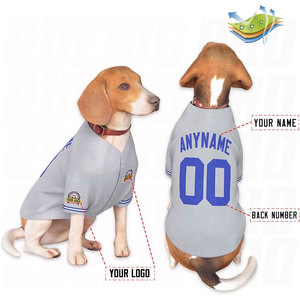 New Style Dog Baseball Jersey Custom Pet Grooming Uniform for Women Men Soft <b>Polyester</b> Workwear Dog <b>Shirt</b> Pet Apparel - Product Image 4