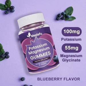 เยลลี่โพแทสเซียมแมกนีเซียมแบบ OEM/ODM ผสมแมกนีเซียมไกลซิเนต แคลเซียม ซิงค์ และวิตามิน สำหรับขาและกล้ามเนื้อ - Product Image 3