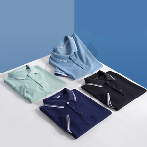 Nuevas Camisetas de Verano 2026 de Poliéster/Algodón 180g, Tejidas con Estampado, Estilo Casual Elegante para Hombre, Fitness, Venta al Por Mayor - Product Image 3