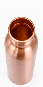 Bouteille d'eau ayurvédique 100% cuivre pur, faite à la main, étanche, écologique, réutilisable, pour la santé et le bien-être - Product Image 2