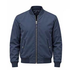 Chaqueta Bomber para Hombre, Proveedor Mayorista, Personalización OEM/ODM, Marca Privada, Tela de Poliéster, Ropa Deportiva, Compras al por Mayor - Product Image 1