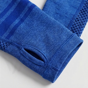 Ensemble de yoga pour femmes, vêtements de sport respirants pour la gym, tenue de fitness, vêtements de sport athlétiques, vêtements de course à pied - Product Image 6