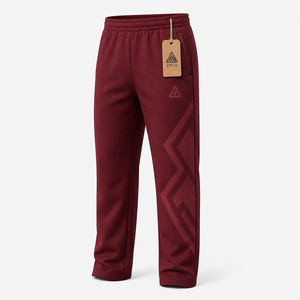 New Arrived 2026 Heavyweight 100% Cotton Canvas Eco-Friendly Breathable Boxy Fit 2 Tone Custom Washed Men's Casual Pants - Product Image 5