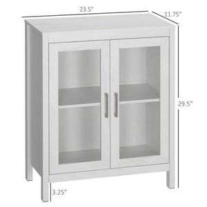Mobiletto Moderno ed Ecologico per Bagno, Salvaspazio, in MDF, PVC e Metallo, per Soggiorno e Hotel - Product Image 2