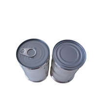 Boîte en fer blanc vide 300-500g, certifiée ISO9001:2015, de forme ronde, pour aliments en conserve, fruits, légumes, biscuits et gâteaux, du Vietnam