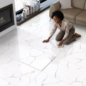 Staturio Classic Marble Look <b>Tiles</b> 600x1200mm Glazed Polished Floor <b>Wall</b> <b>Tiles</b> 9mm - Product Image 5