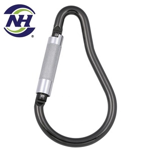 Mousqueton industriel en acier, équipement d'escalade, sécurité, réglable - Product Image 4